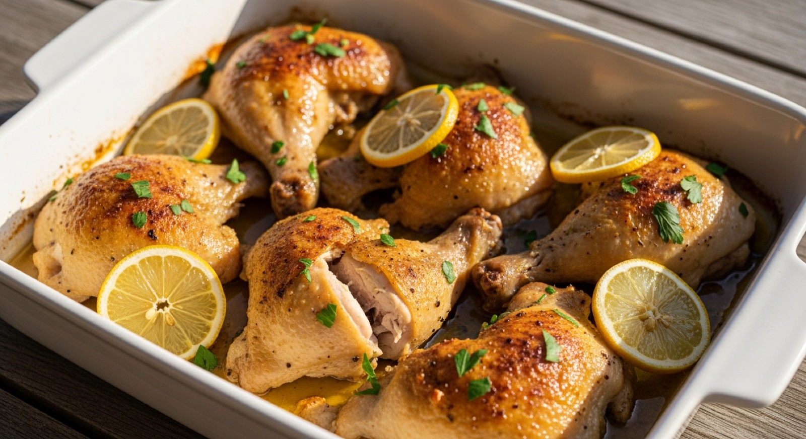 Lemon Herb Baked Chicken