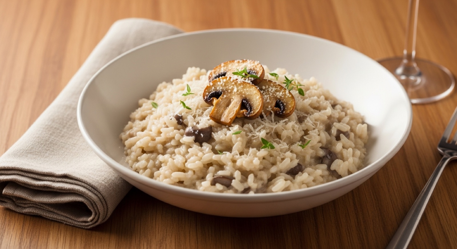 Mushroom Risotto